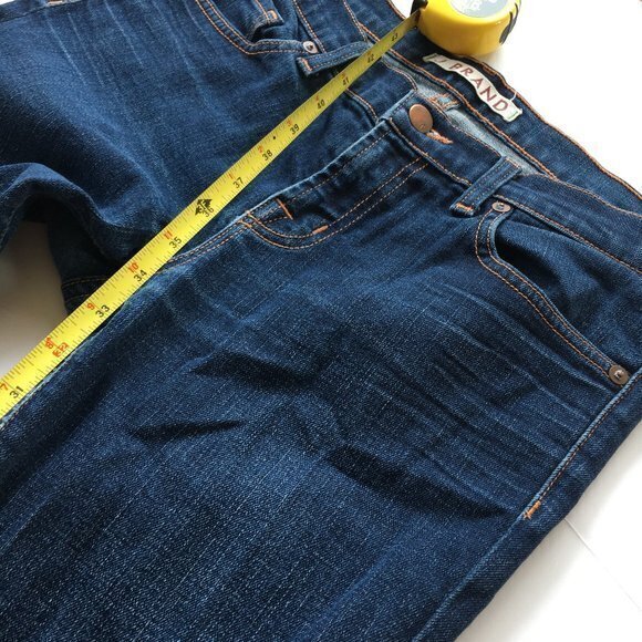 J Brand 912 The Pencil Leg Stretch Jeans in Ink Wash Skinny Blue Denim Size 29 - Picture 8 of 9